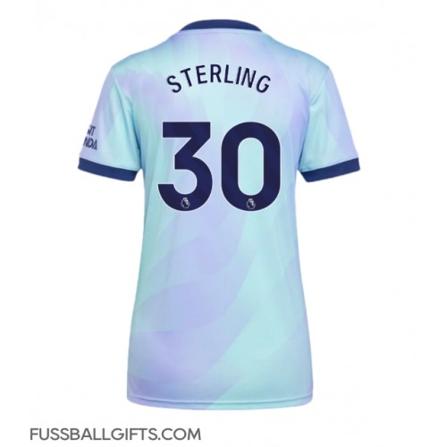 Arsenal Raheem Sterling #30 Fußballbekleidung 3rd trikot Damen 2024-25 Kurzarm